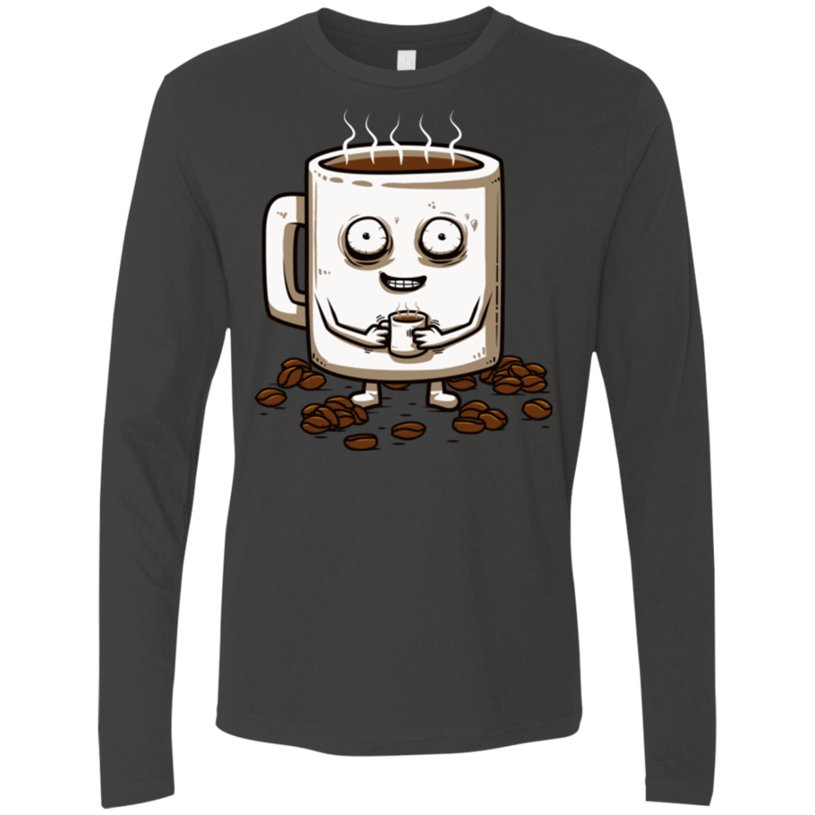 T-Shirts Heavy Metal / Small Never tired Men's Premium Long Sleeve