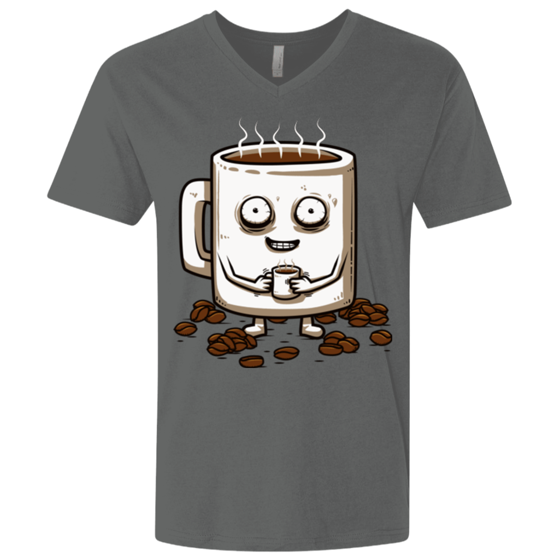 T-Shirts Heavy Metal / X-Small Never tired Men's Premium V-Neck