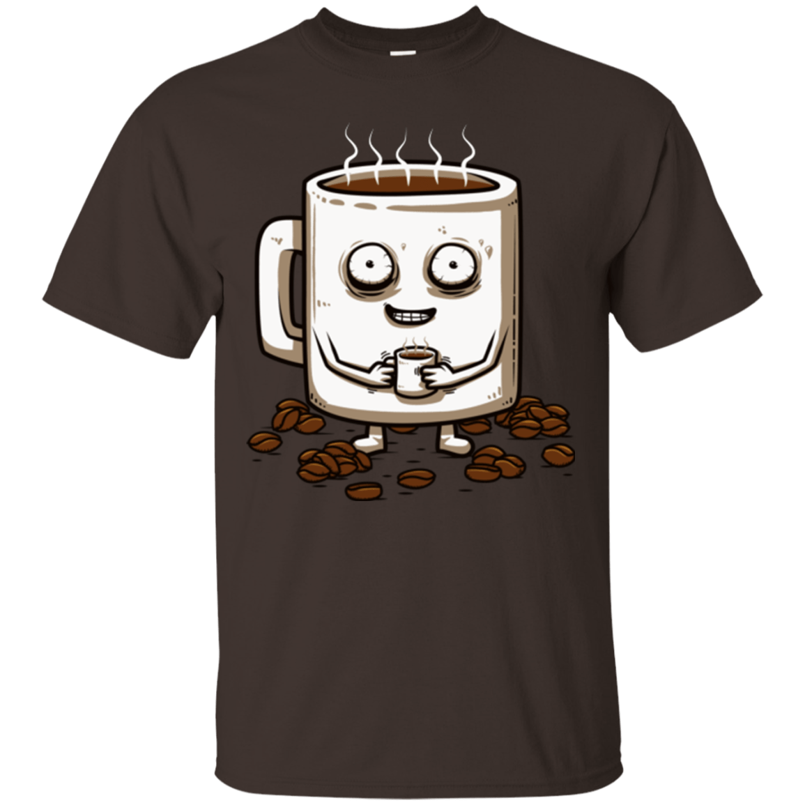 T-Shirts Dark Chocolate / Small Never tired T-Shirt
