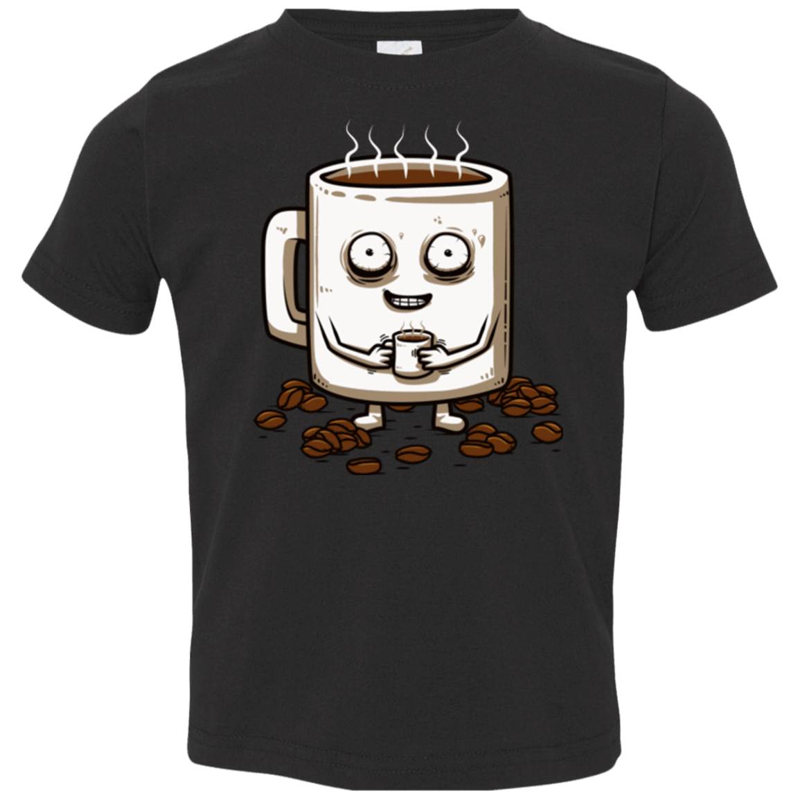 T-Shirts Black / 2T Never tired Toddler Premium T-Shirt