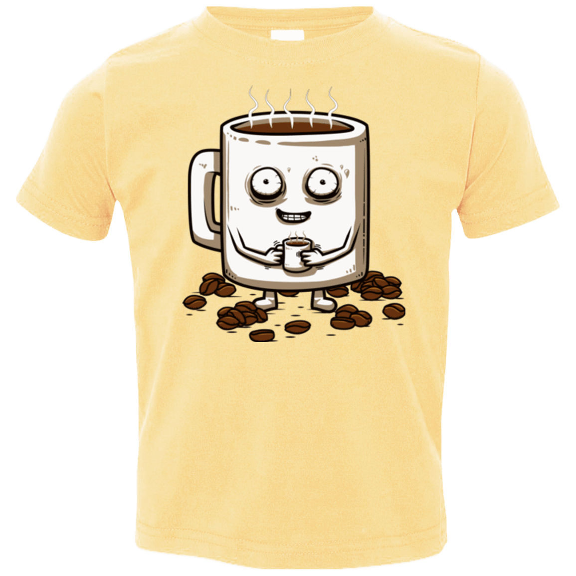 T-Shirts Butter / 2T Never tired Toddler Premium T-Shirt