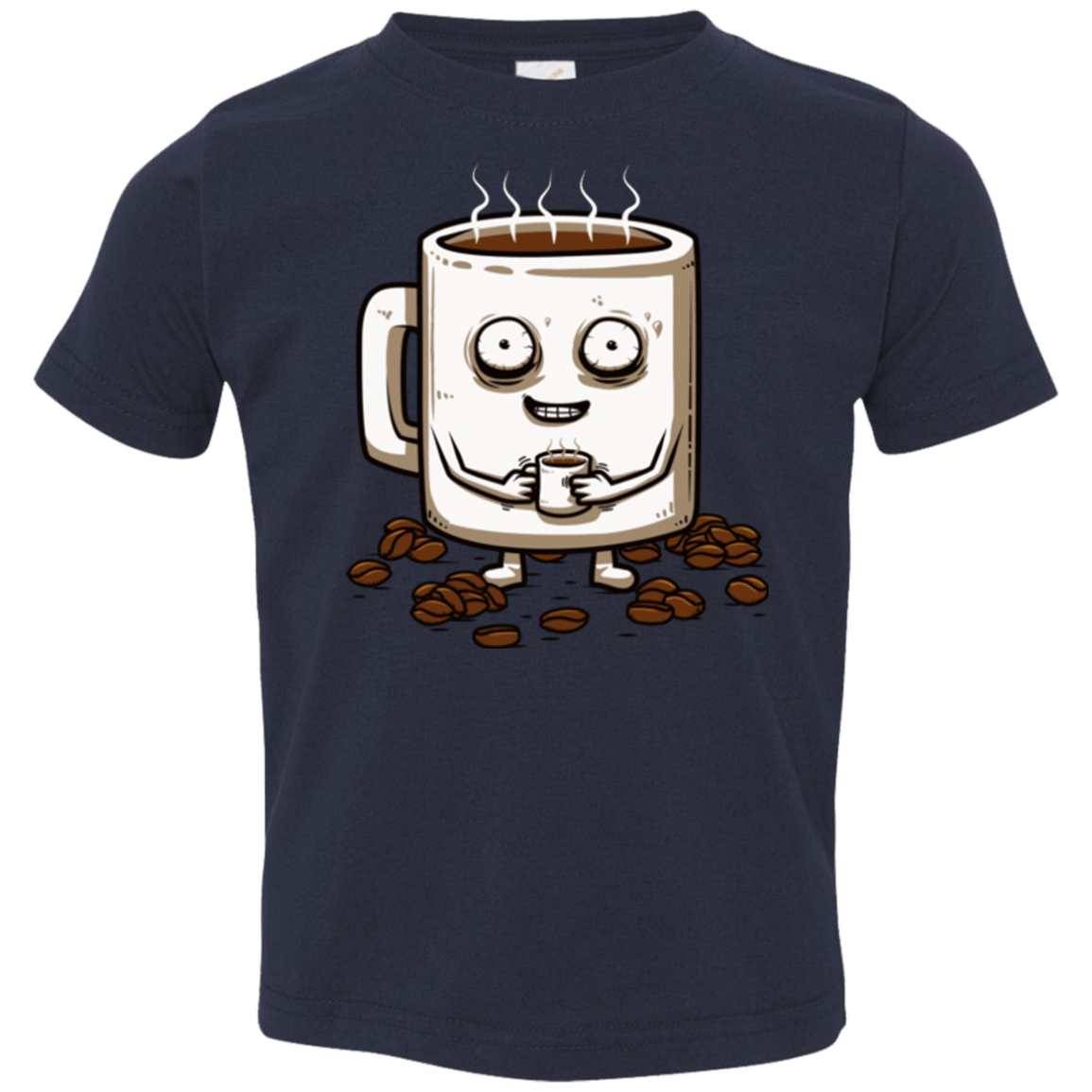 T-Shirts Navy / 2T Never tired Toddler Premium T-Shirt