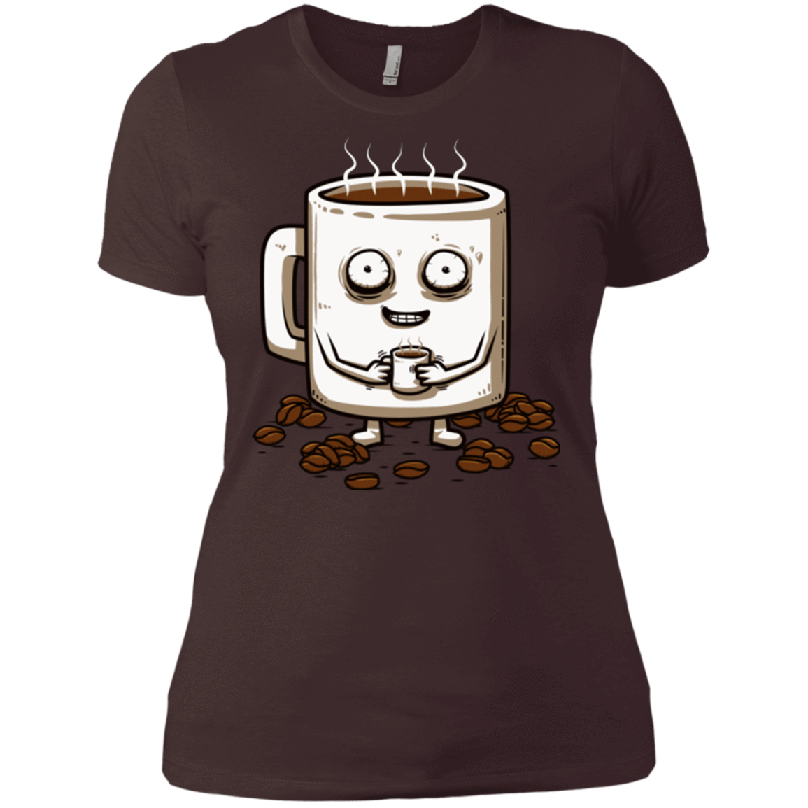 T-Shirts Dark Chocolate / X-Small Never tired Women's Premium T-Shirt
