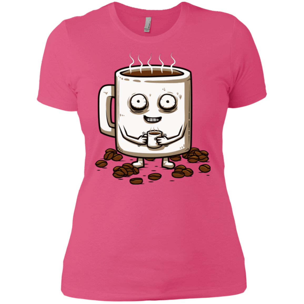 T-Shirts Hot Pink / X-Small Never tired Women's Premium T-Shirt