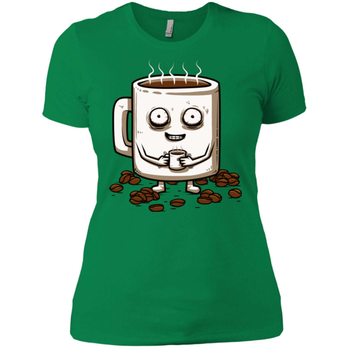 T-Shirts Kelly Green / X-Small Never tired Women's Premium T-Shirt