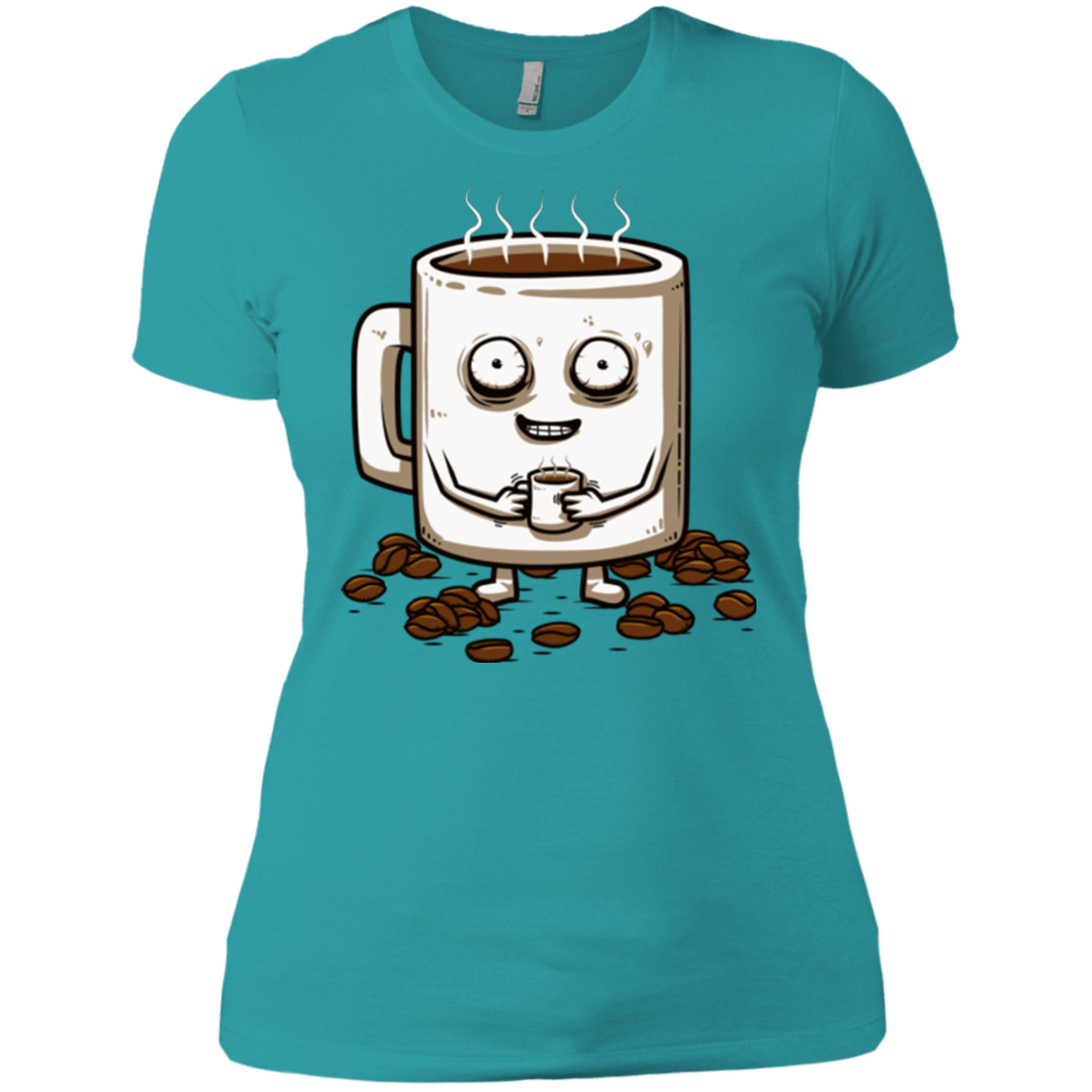 T-Shirts Tahiti Blue / X-Small Never tired Women's Premium T-Shirt