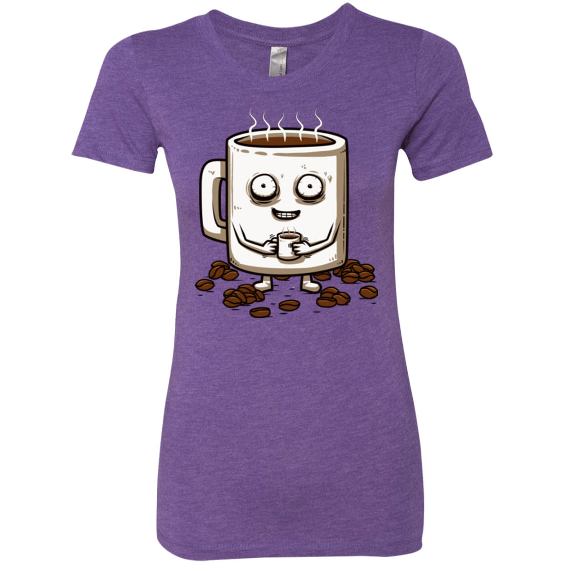 T-Shirts Purple Rush / Small Never tired Women's Triblend T-Shirt