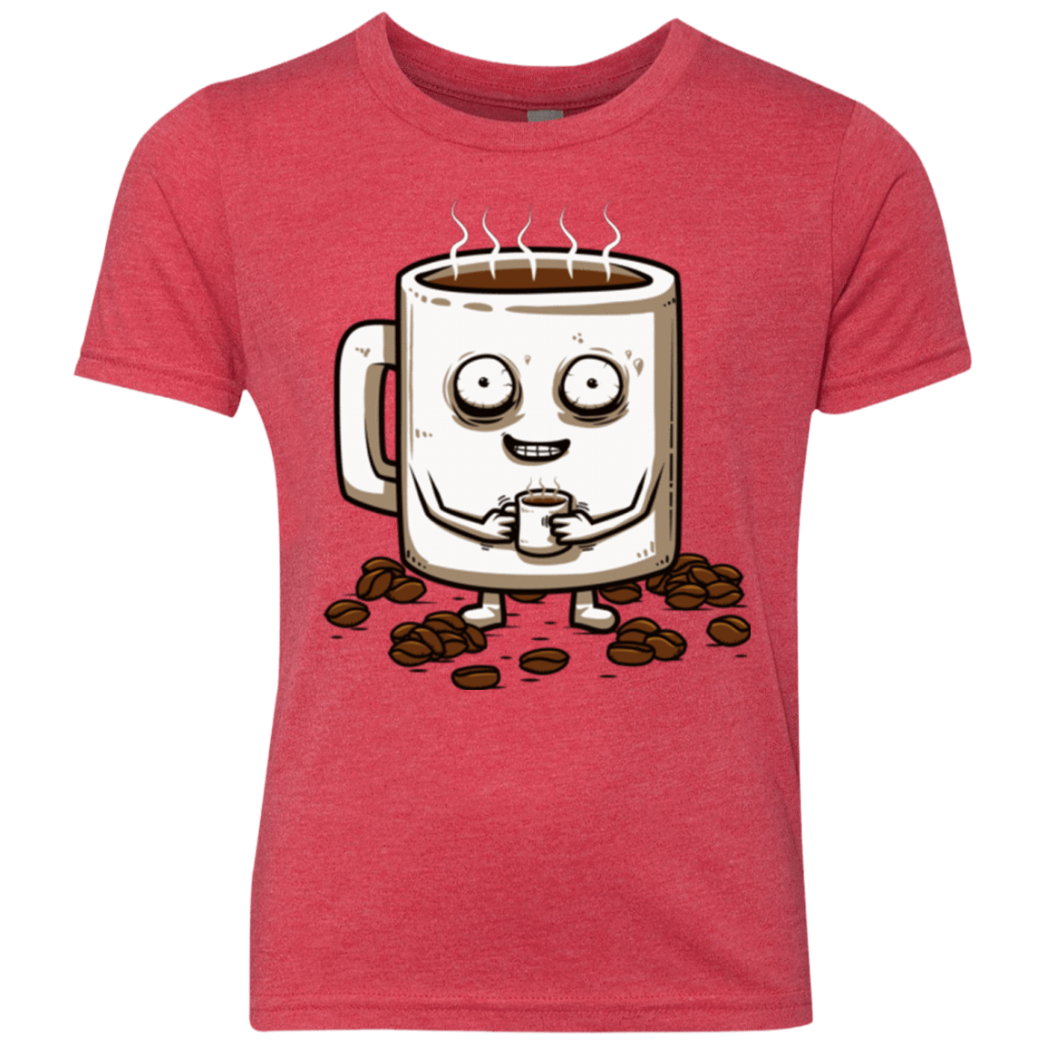 T-Shirts Vintage Red / YXS Never tired Youth Triblend T-Shirt