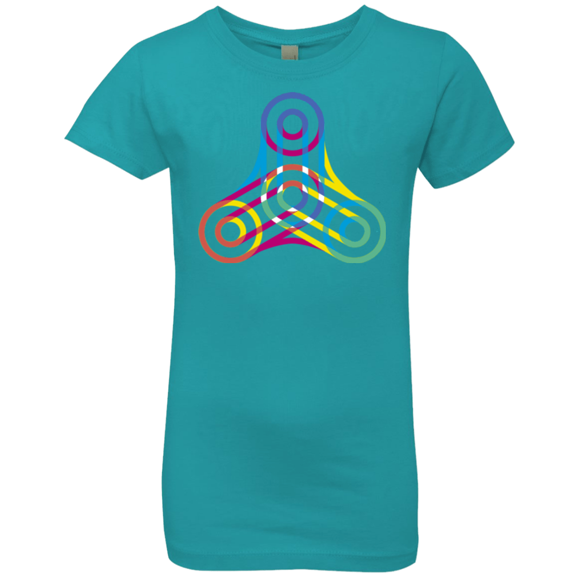 T-Shirts Tahiti Blue / YXS Never Win Girls Premium T-Shirt