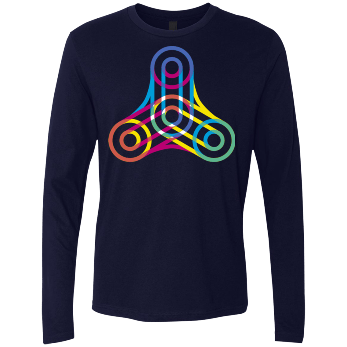 T-Shirts Midnight Navy / Small Never Win Men's Premium Long Sleeve