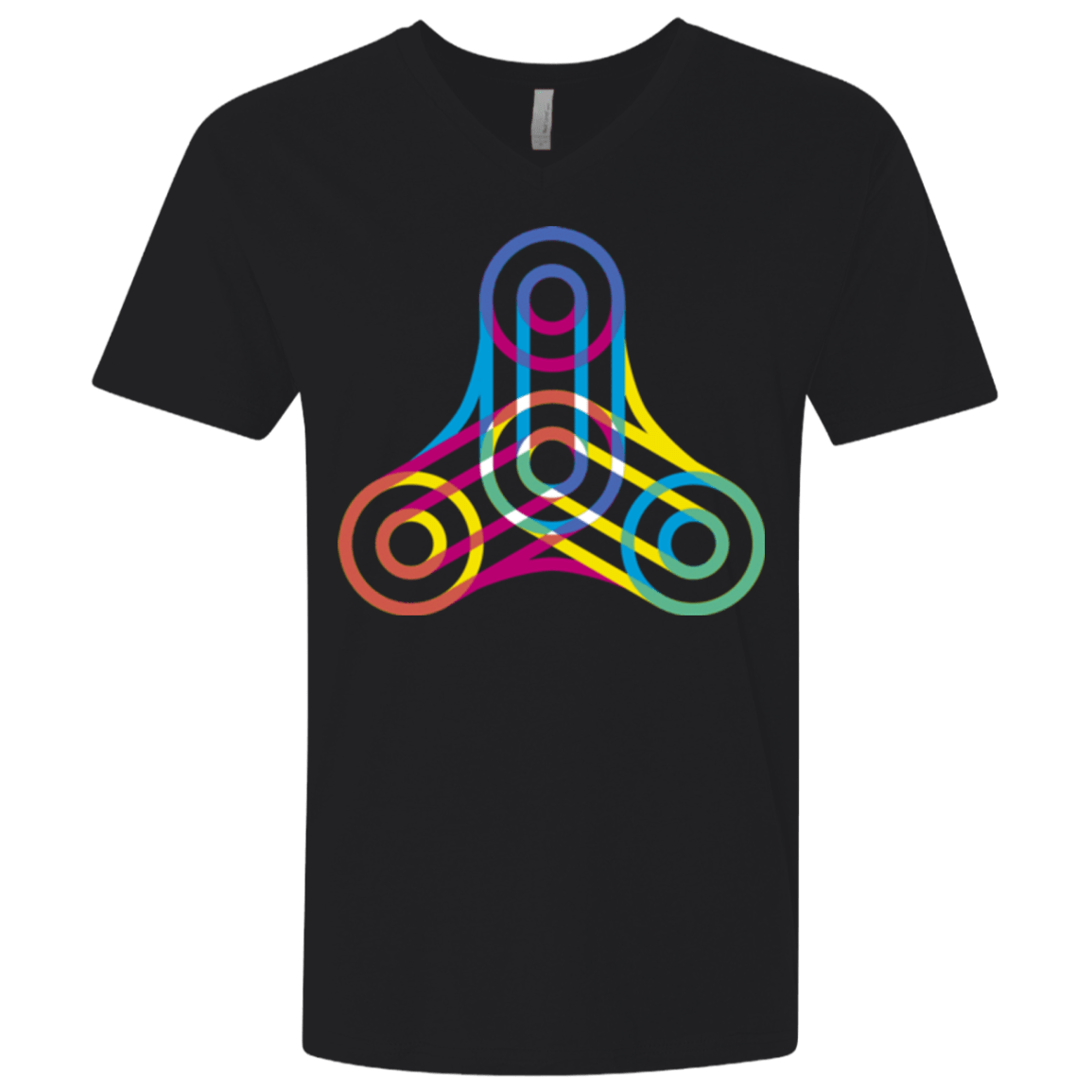 T-Shirts Black / X-Small Never Win Men's Premium V-Neck