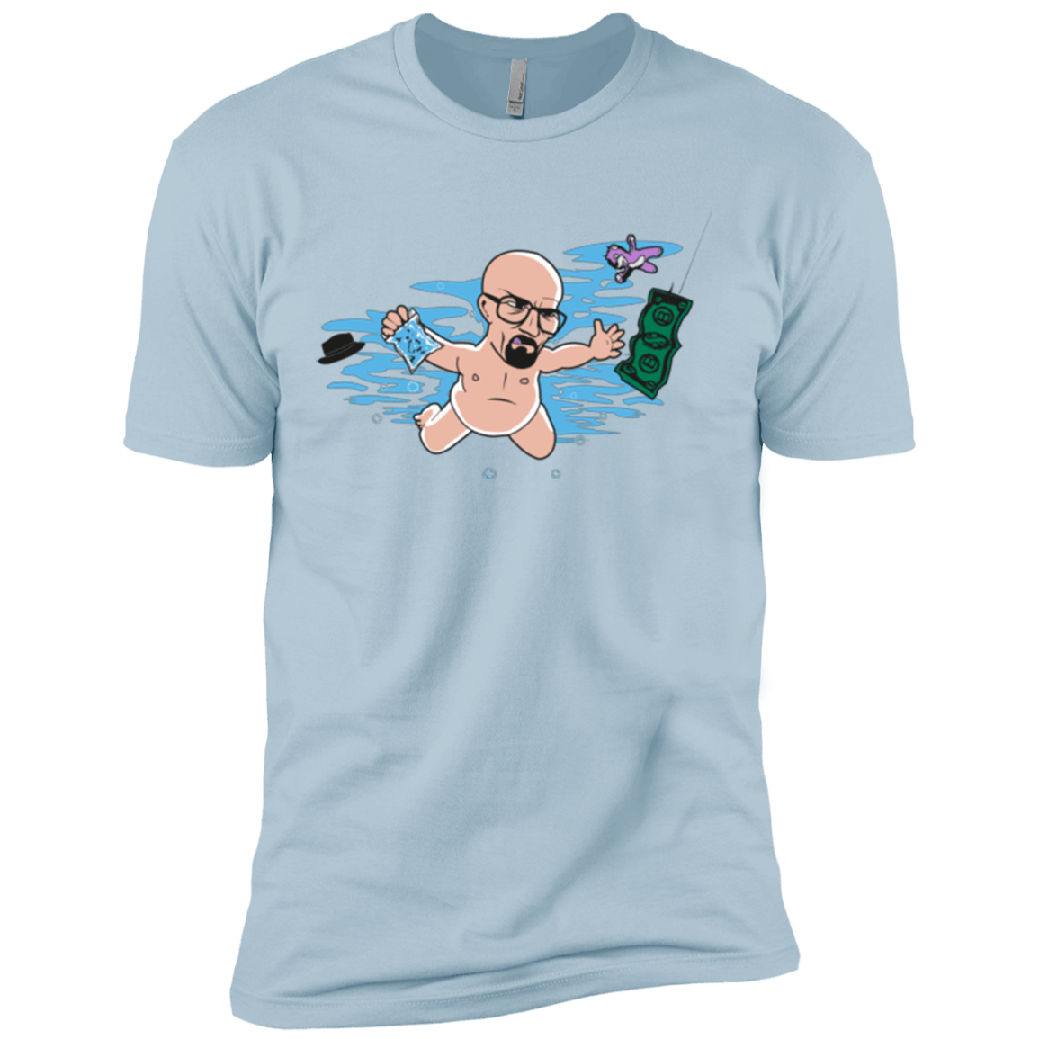 T-Shirts Light Blue / X-Small NeverBad Men's Premium T-Shirt