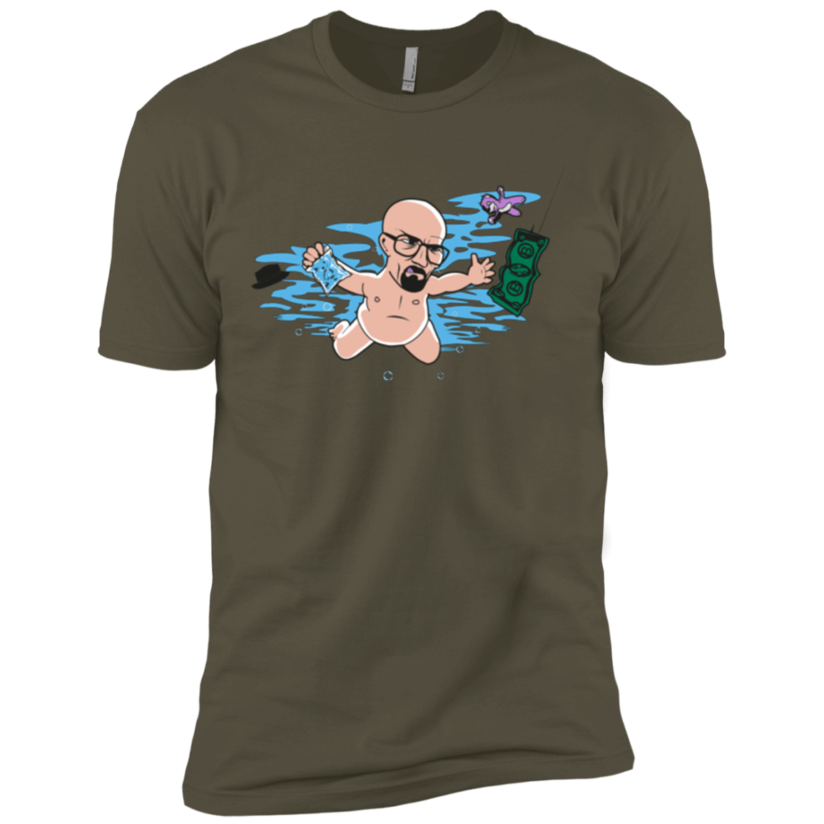 T-Shirts Military Green / X-Small NeverBad Men's Premium T-Shirt