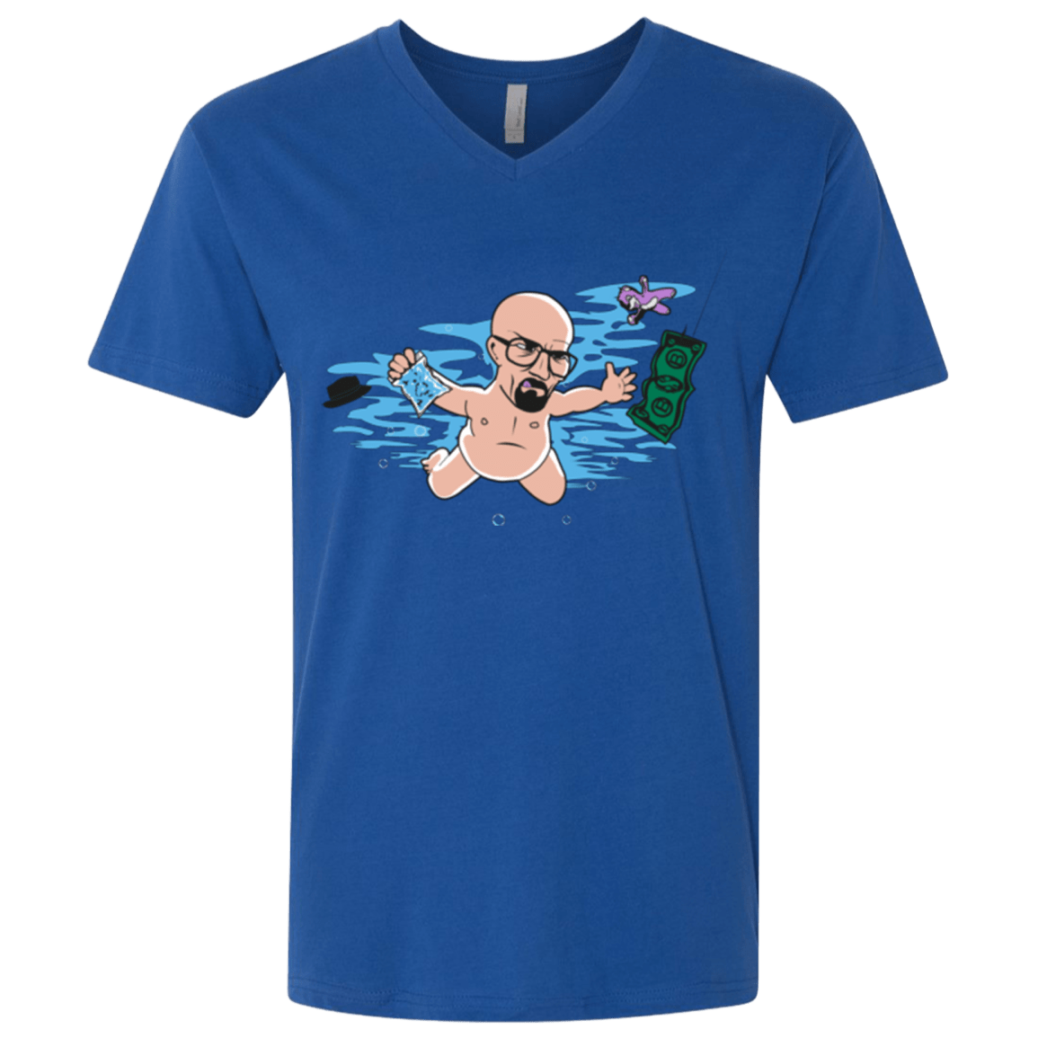 T-Shirts Royal / X-Small NeverBad Men's Premium V-Neck