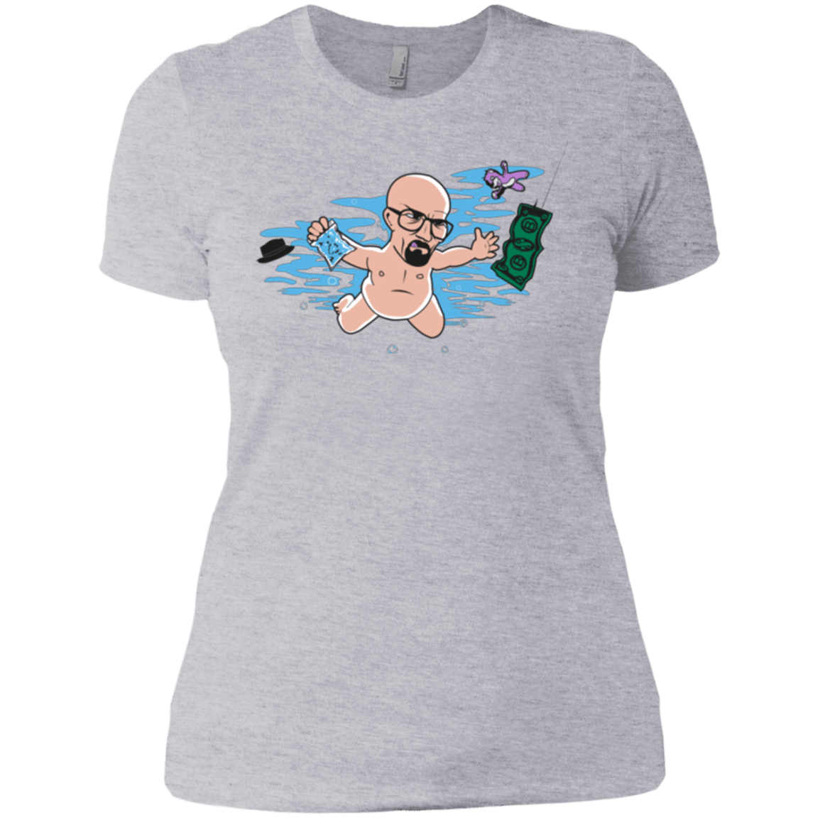 T-Shirts Heather Grey / X-Small NeverBad Women's Premium T-Shirt