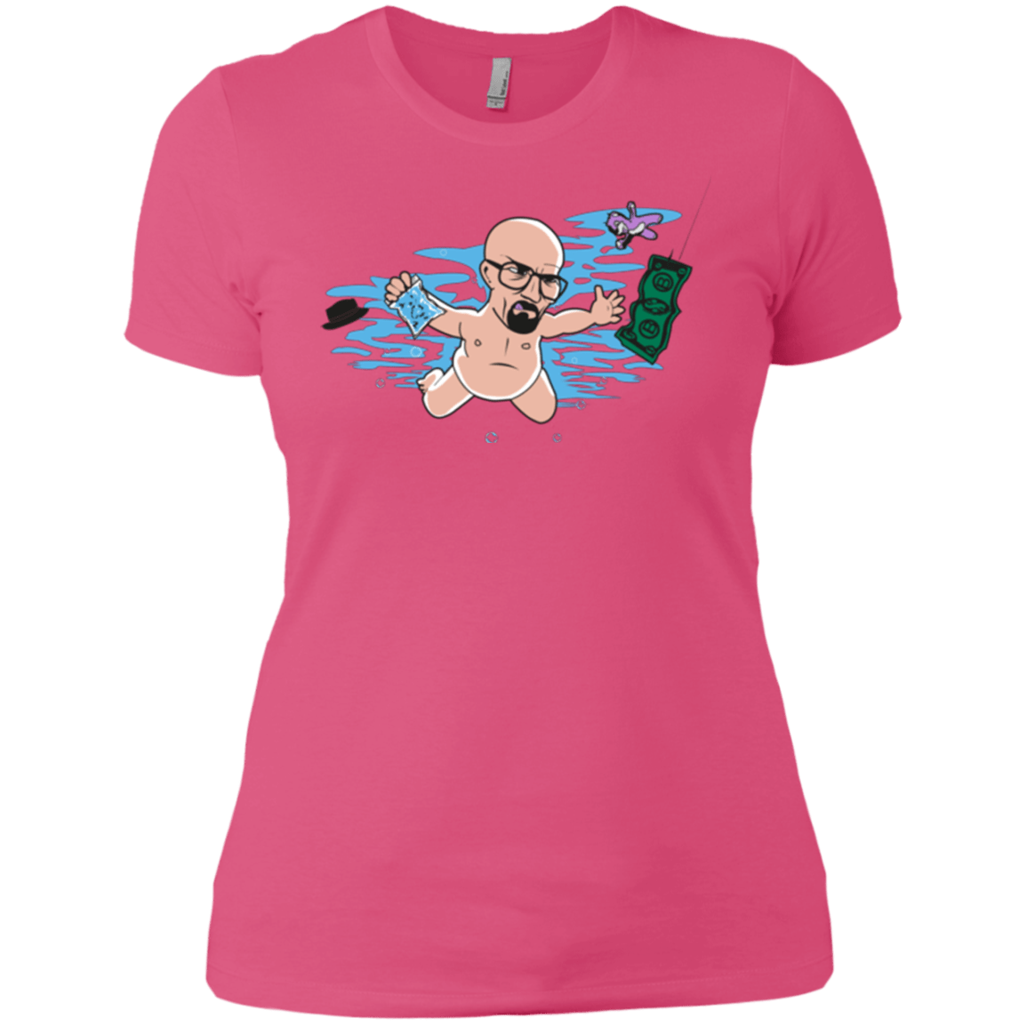 T-Shirts Hot Pink / X-Small NeverBad Women's Premium T-Shirt
