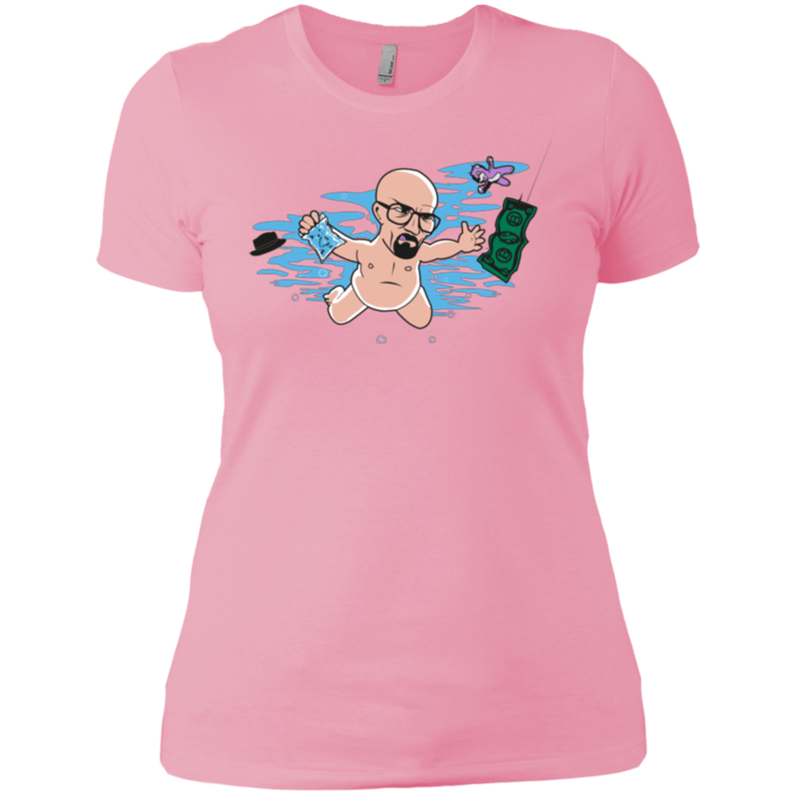 T-Shirts Light Pink / X-Small NeverBad Women's Premium T-Shirt