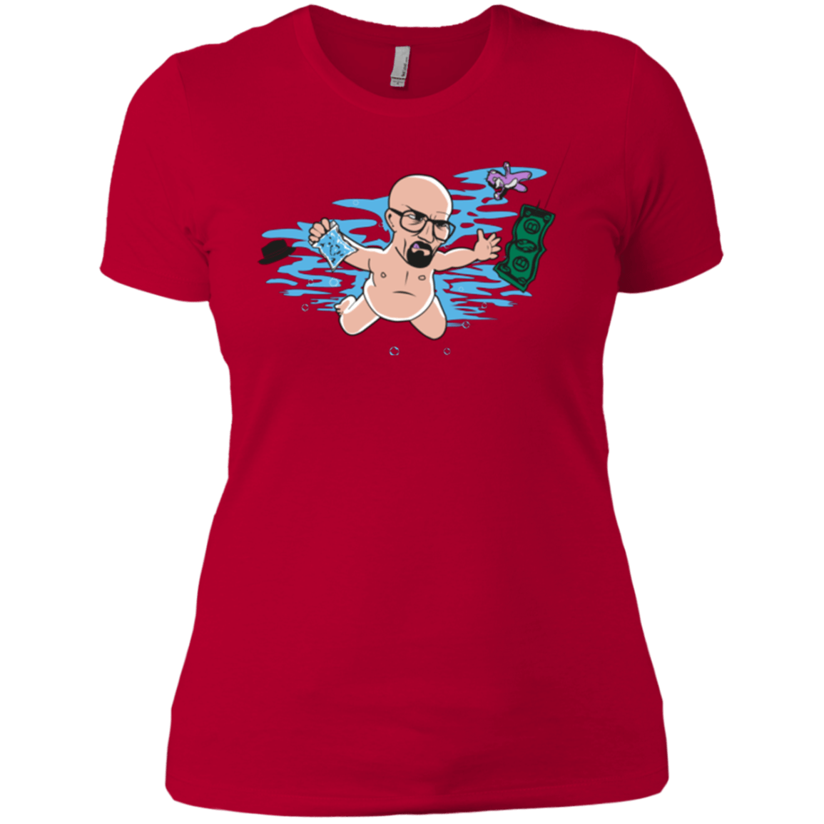 T-Shirts Red / X-Small NeverBad Women's Premium T-Shirt