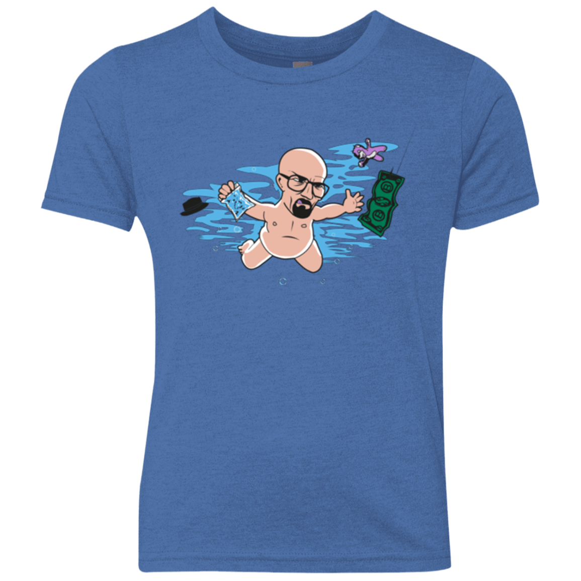 T-Shirts Vintage Royal / YXS NeverBad Youth Triblend T-Shirt