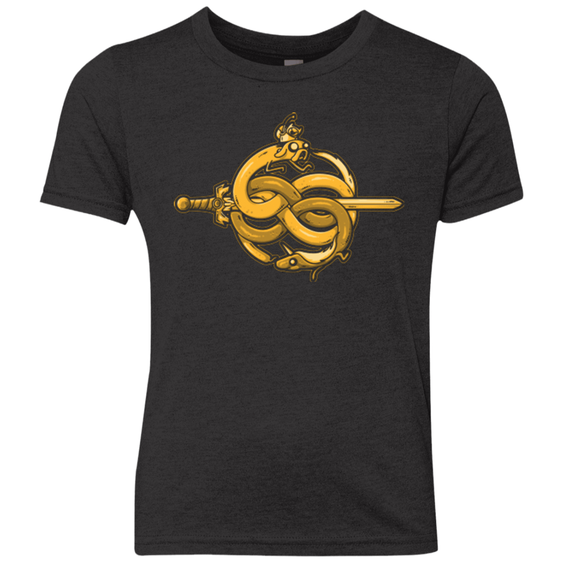 T-Shirts Vintage Black / YXS Neverending Adventure Youth Triblend T-Shirt