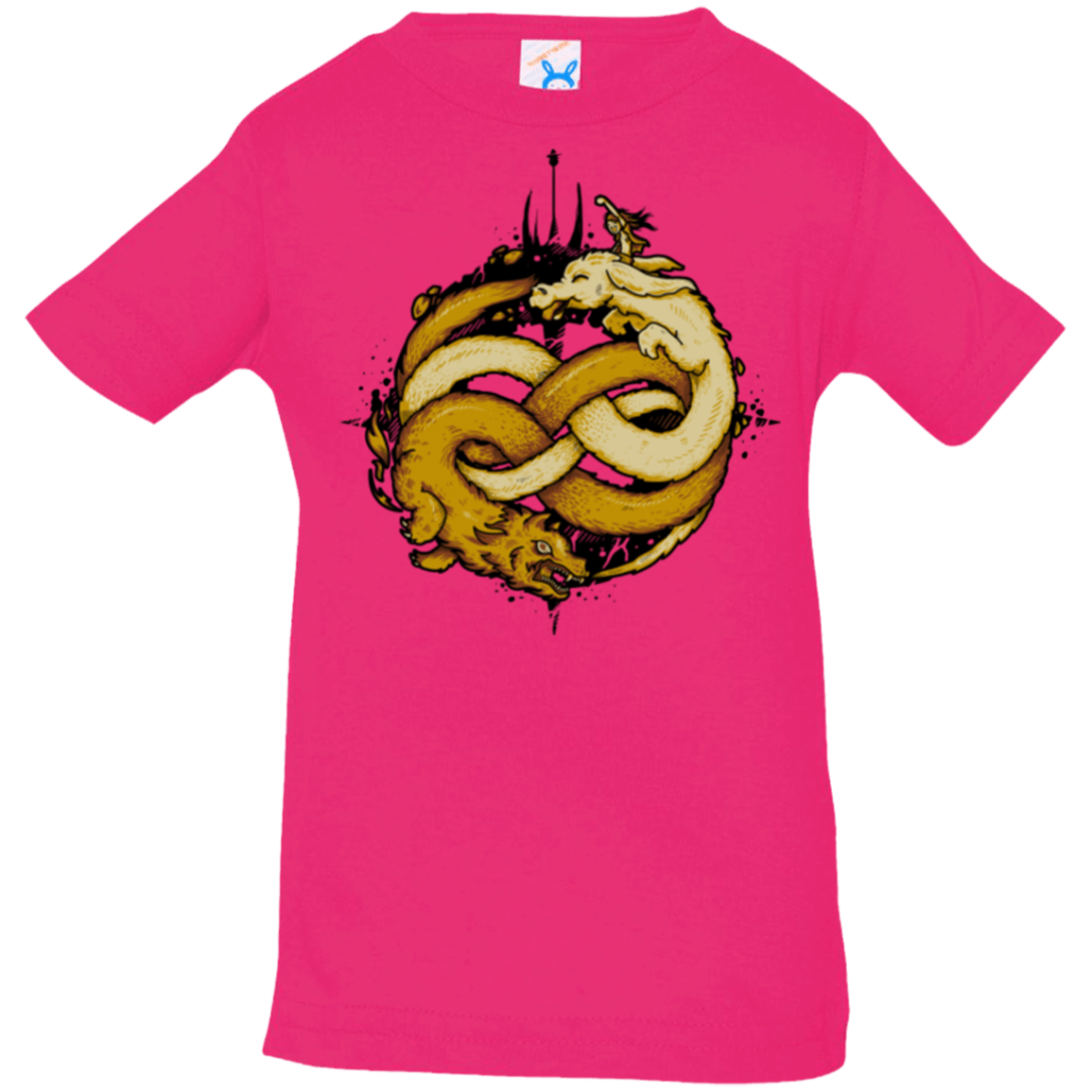 T-Shirts Hot Pink / 6 Months NEVERENDING FIGHT Infant Premium T-Shirt
