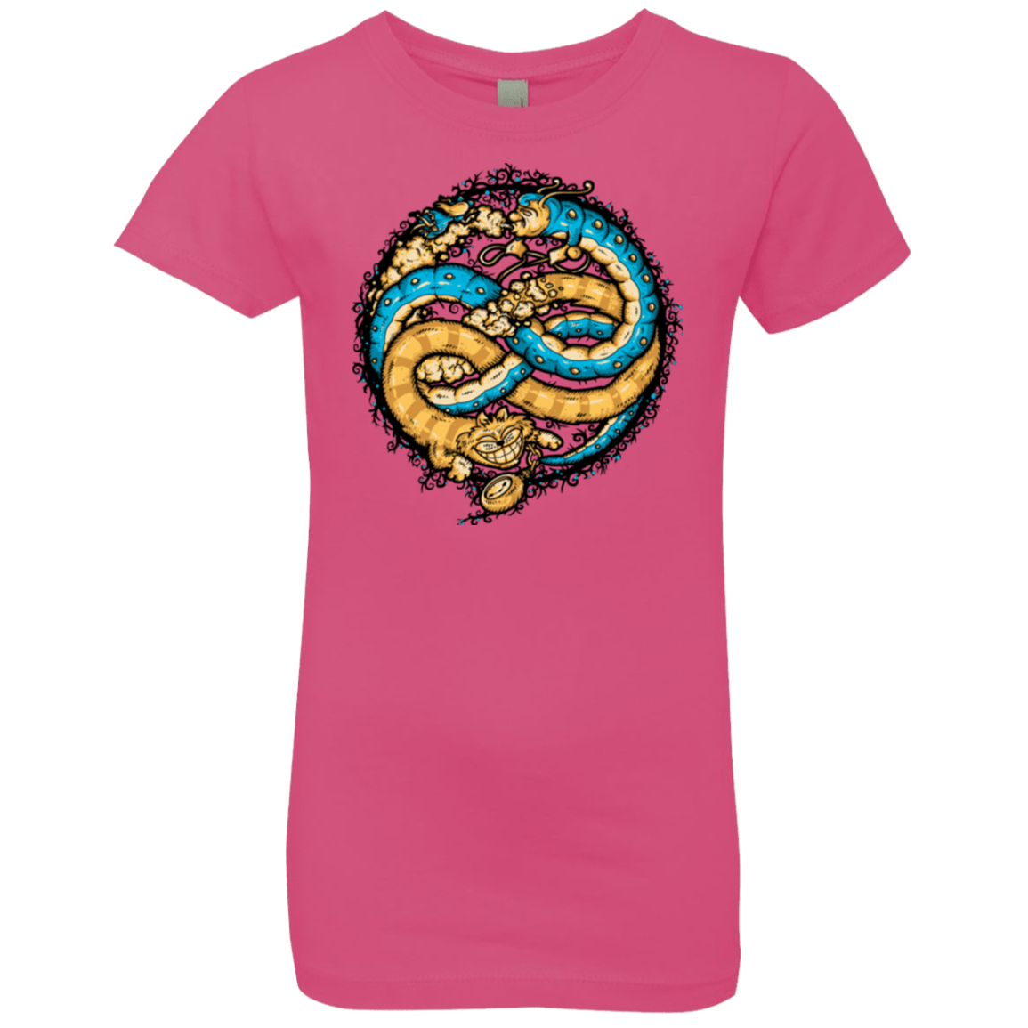 T-Shirts Hot Pink / YXS NEVERENDING WONDERLAND Girls Premium T-Shirt