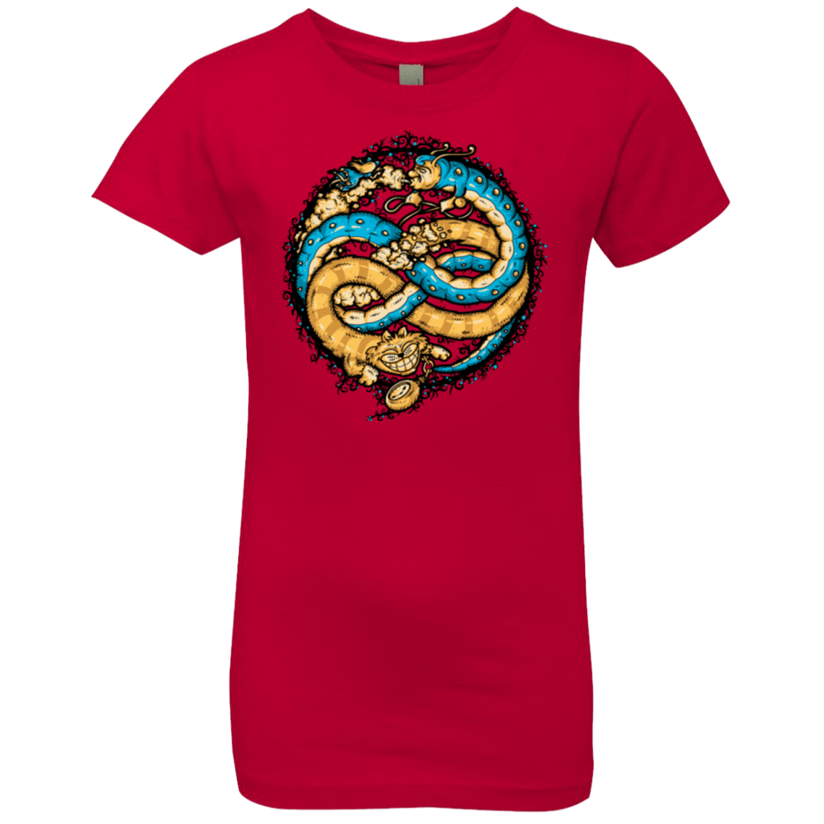 T-Shirts Red / YXS NEVERENDING WONDERLAND Girls Premium T-Shirt