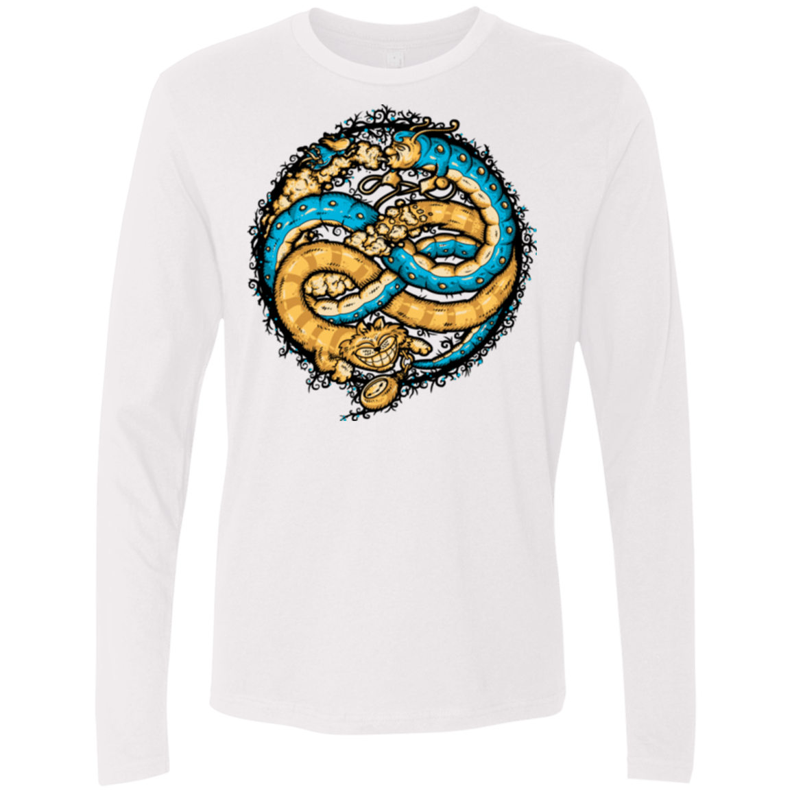 T-Shirts White / Small NEVERENDING WONDERLAND Men's Premium Long Sleeve