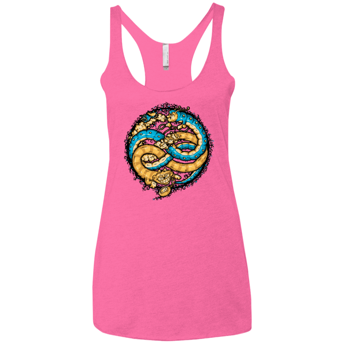 T-Shirts Vintage Pink / X-Small NEVERENDING WONDERLAND Women's Triblend Racerback Tank