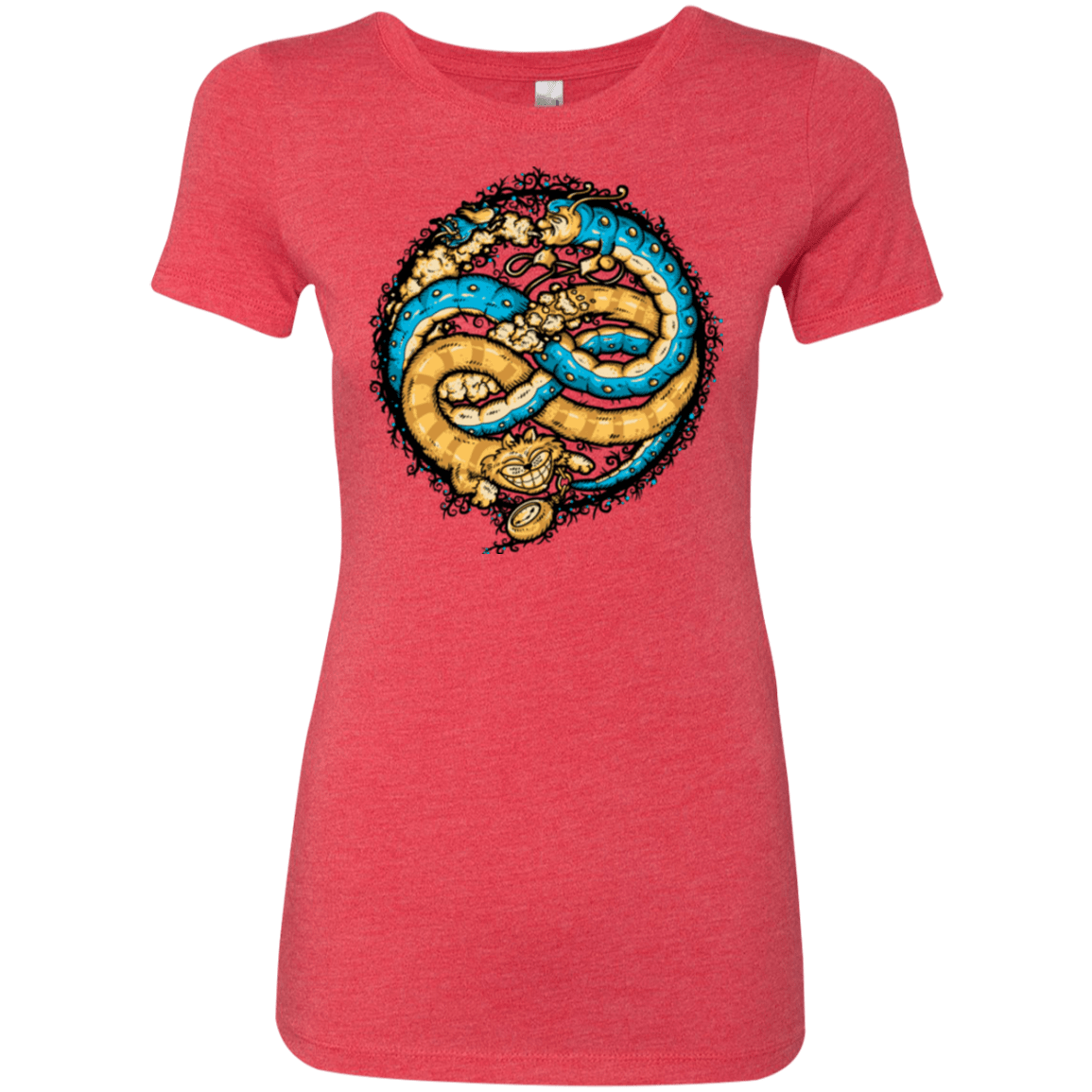 T-Shirts Vintage Red / Small NEVERENDING WONDERLAND Women's Triblend T-Shirt