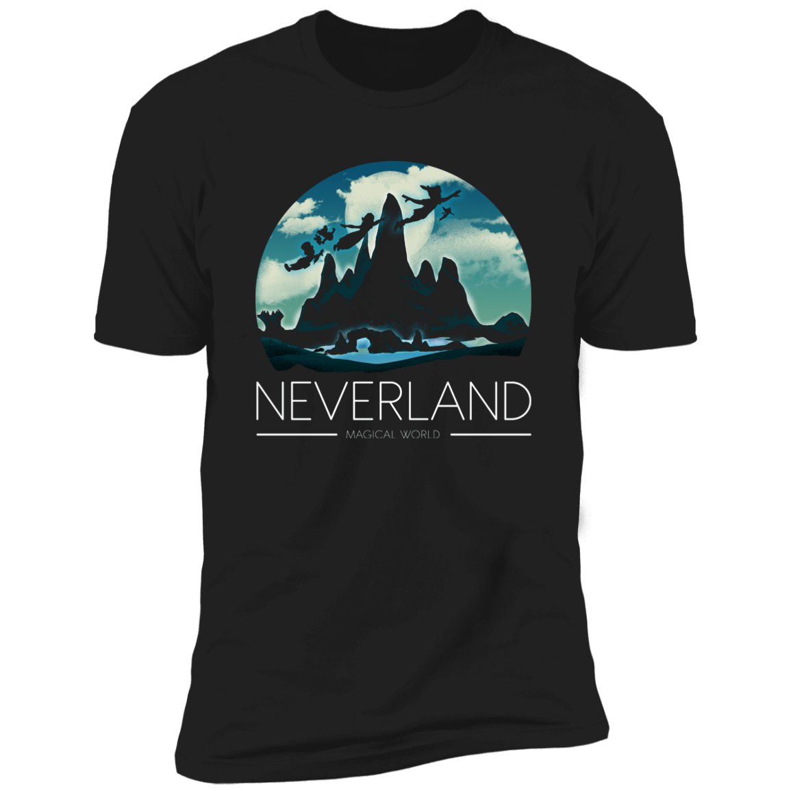 T-Shirts Black / X-Small Neverland Men's Premium T-Shirt
