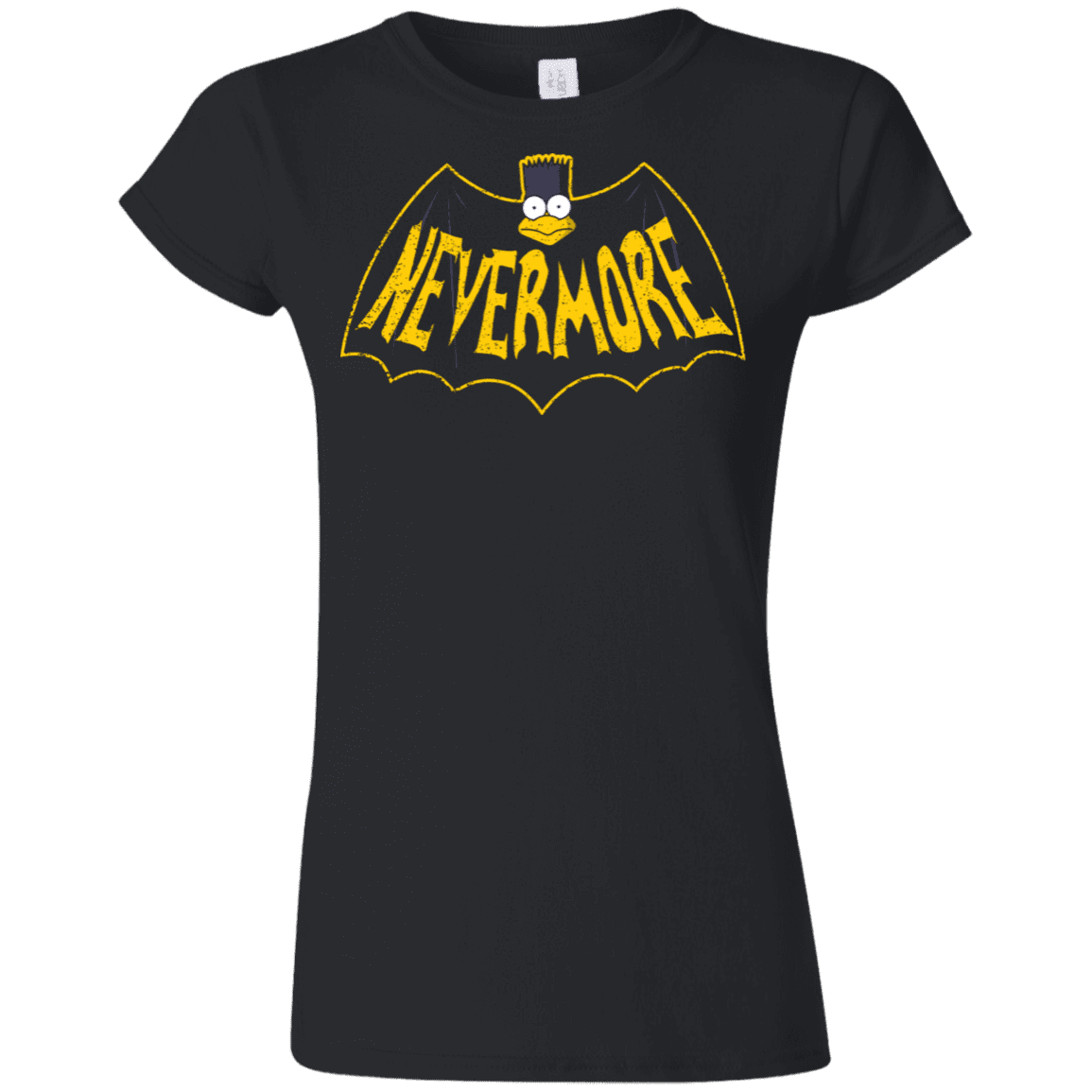 T-Shirts Black / S Nevermore Junior Slimmer-Fit T-Shirt