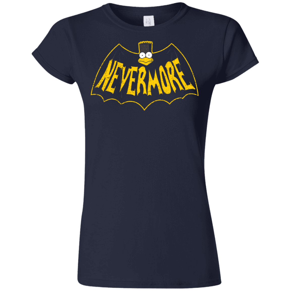 T-Shirts Navy / S Nevermore Junior Slimmer-Fit T-Shirt