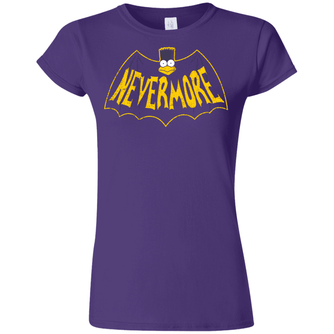 T-Shirts Purple / S Nevermore Junior Slimmer-Fit T-Shirt