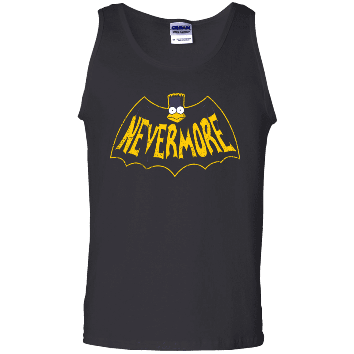 T-Shirts Black / S Nevermore Men's Tank Top