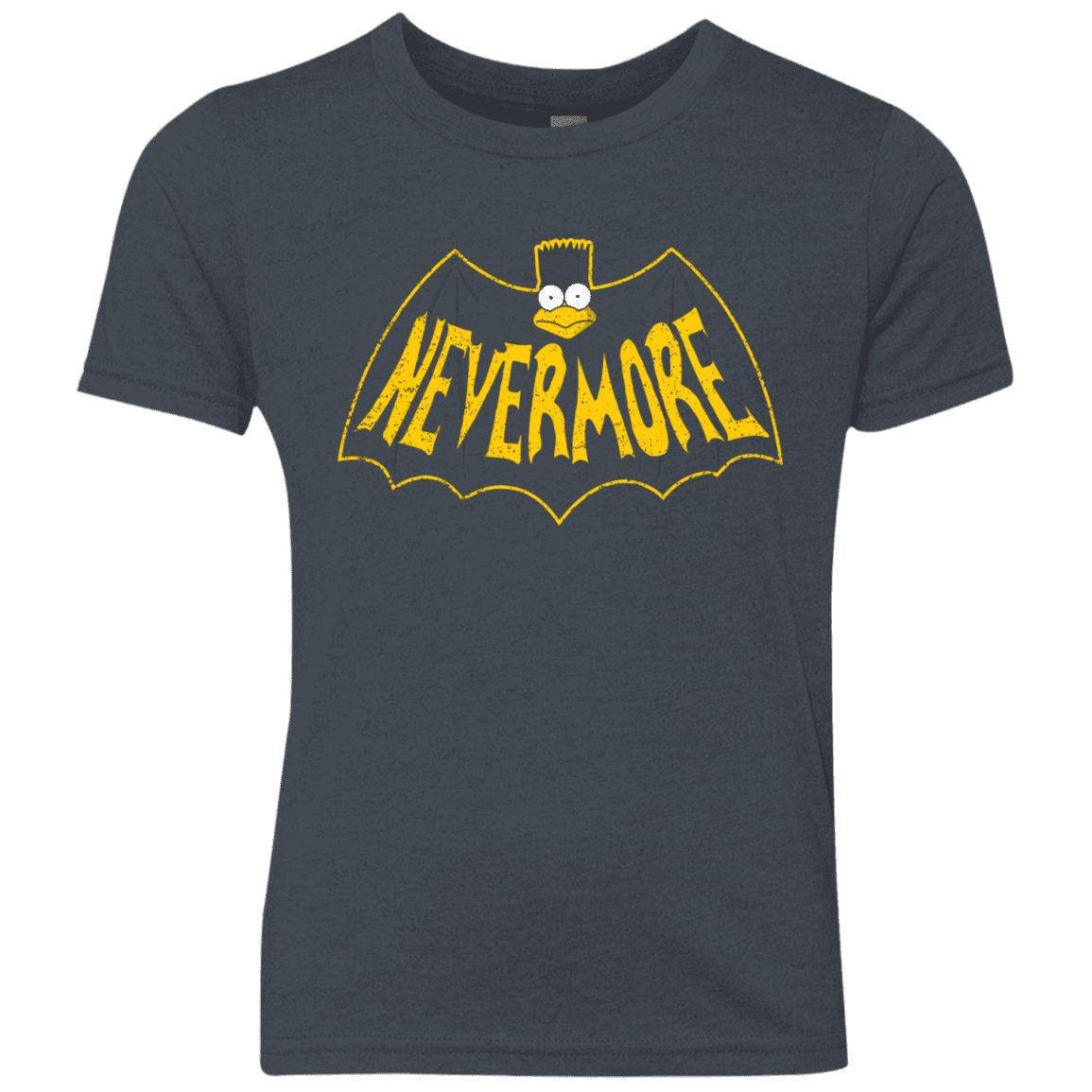 T-Shirts Vintage Navy / YXS Nevermore Youth Triblend T-Shirt