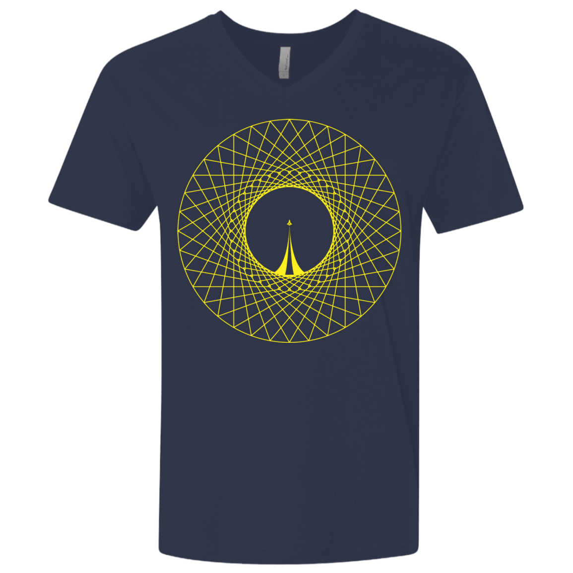 T-Shirts Midnight Navy / X-Small New Horizons Men's Premium V-Neck