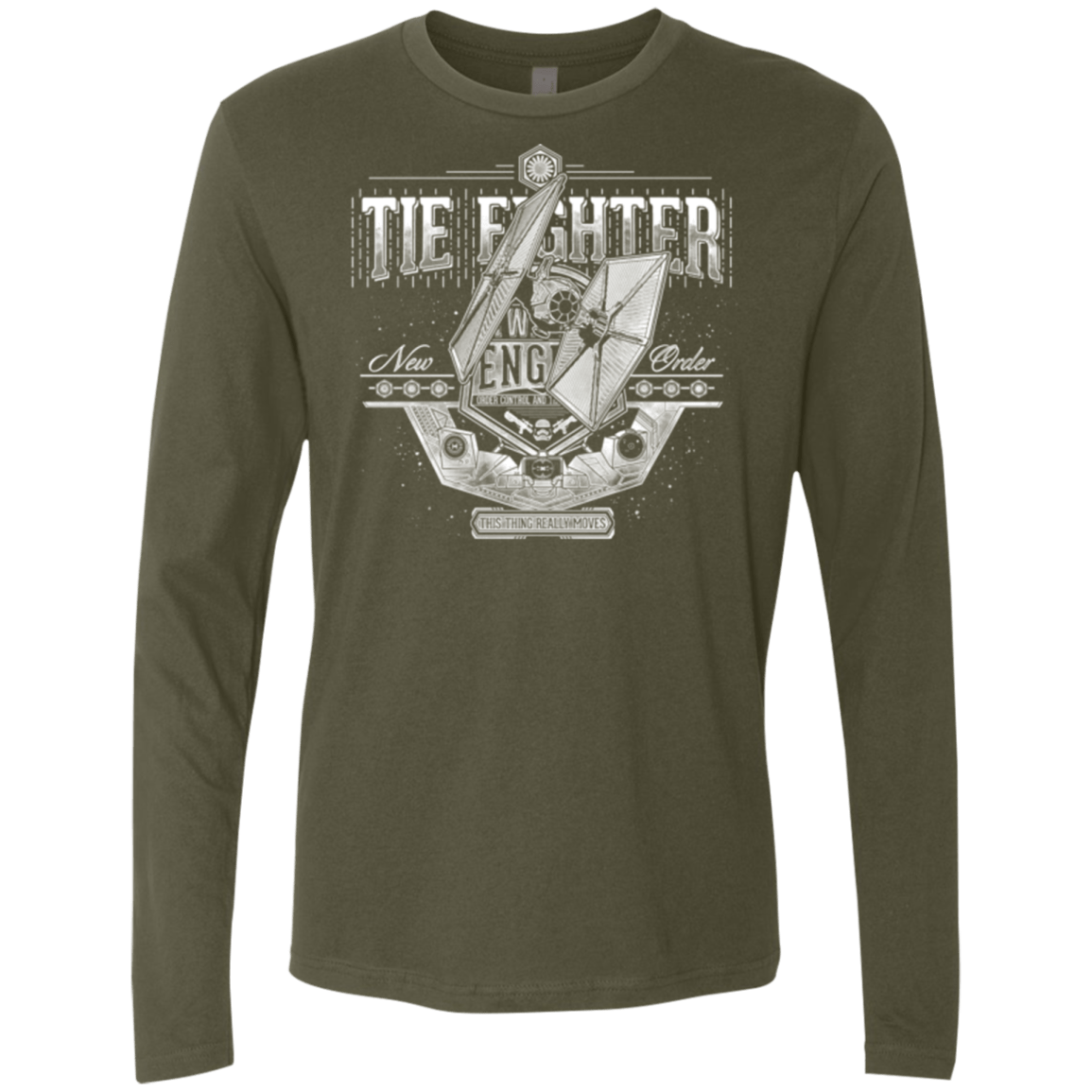 T-Shirts Military Green / Small New Order Men's Premium Long Sleeve