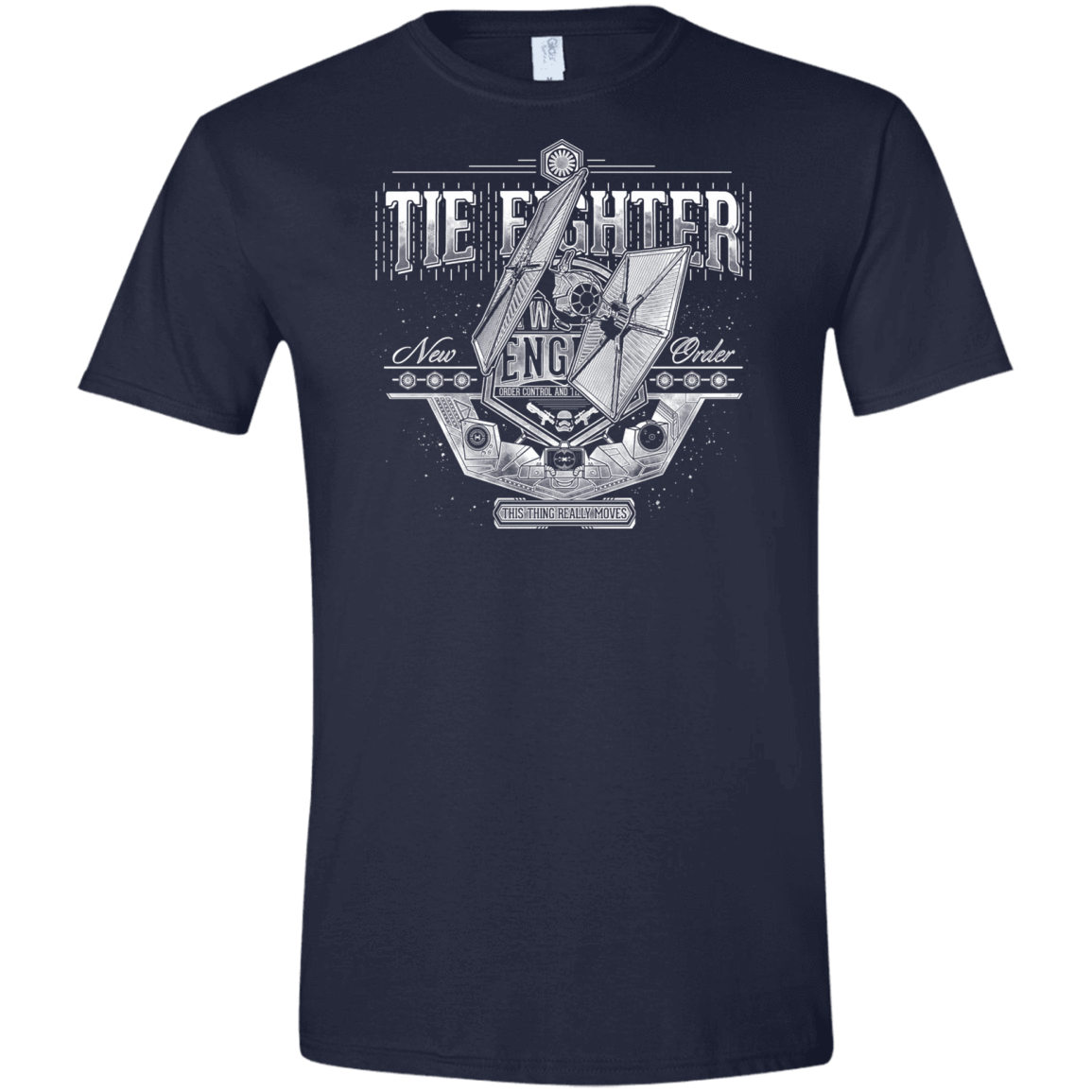 T-Shirts Navy / X-Small New Order Men's Semi-Fitted Softstyle