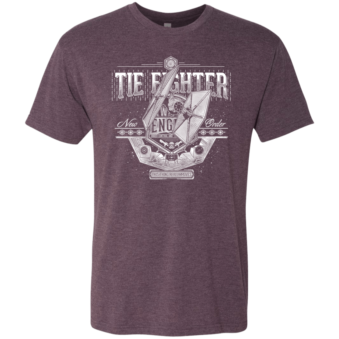 T-Shirts Vintage Purple / S New Order Men's Triblend T-Shirt