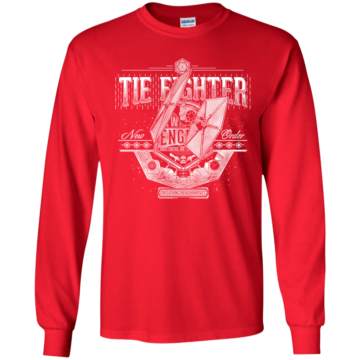 T-Shirts Red / YS New Order Youth Long Sleeve T-Shirt