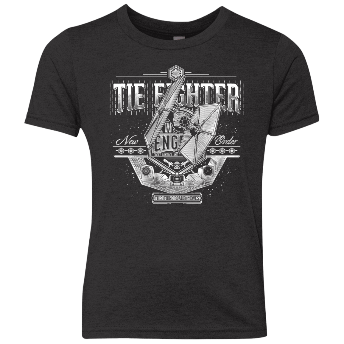 T-Shirts Vintage Black / YXS New Order Youth Triblend T-Shirt