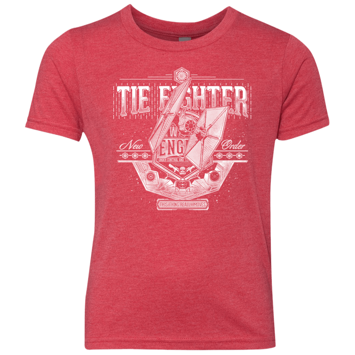 T-Shirts Vintage Red / YXS New Order Youth Triblend T-Shirt
