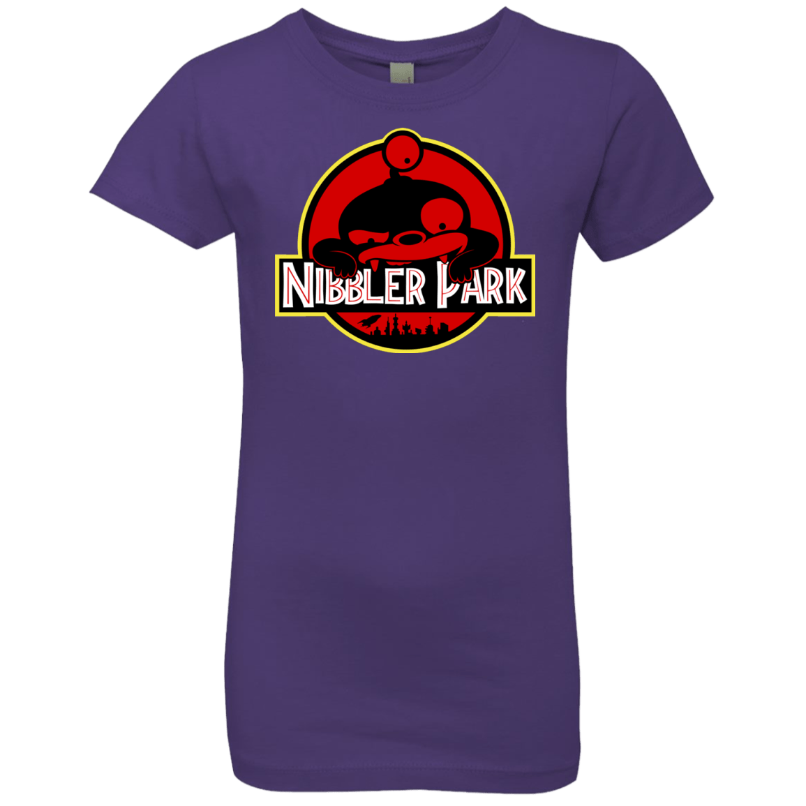T-Shirts Purple Rush / YXS Nibbler Park Girls Premium T-Shirt
