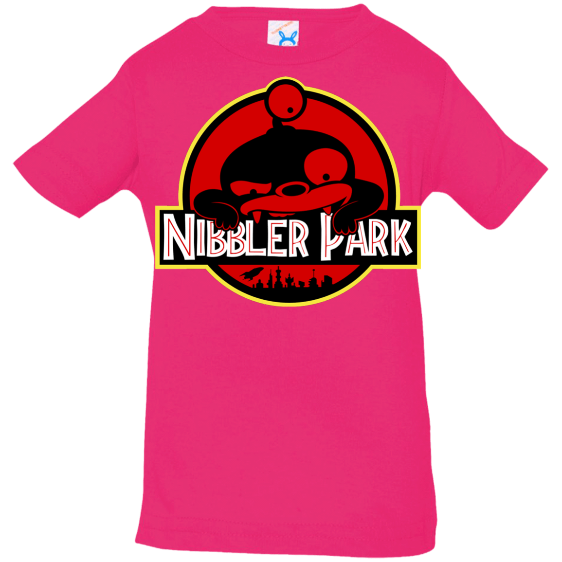T-Shirts Hot Pink / 6 Months Nibbler Park Infant Premium T-Shirt