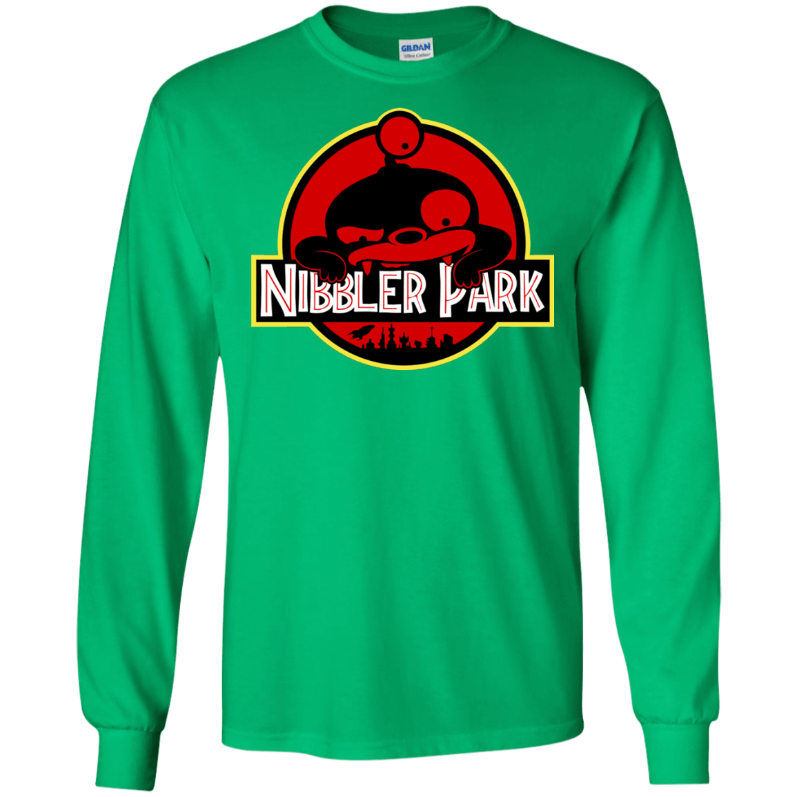 T-Shirts Irish Green / S Nibbler Park Men's Long Sleeve T-Shirt