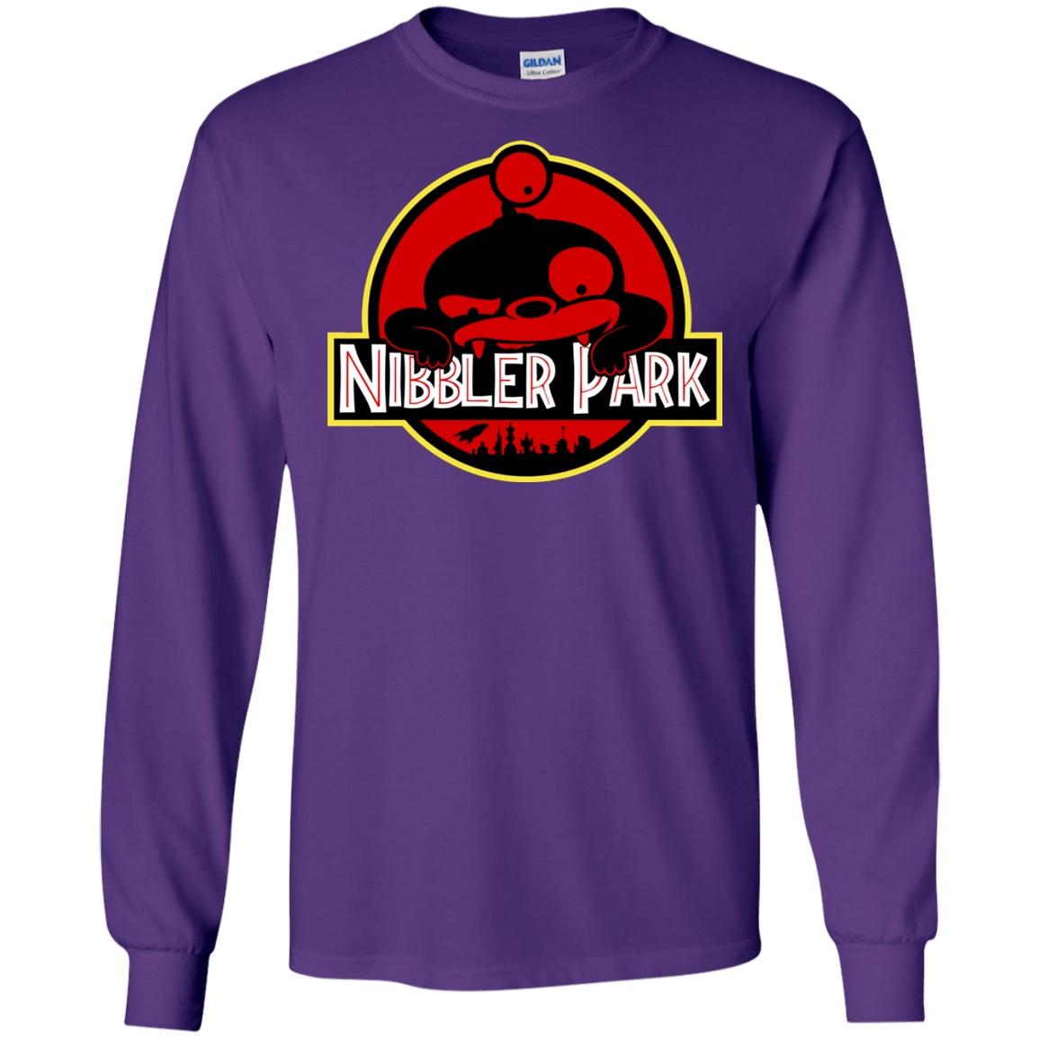 T-Shirts Purple / S Nibbler Park Men's Long Sleeve T-Shirt