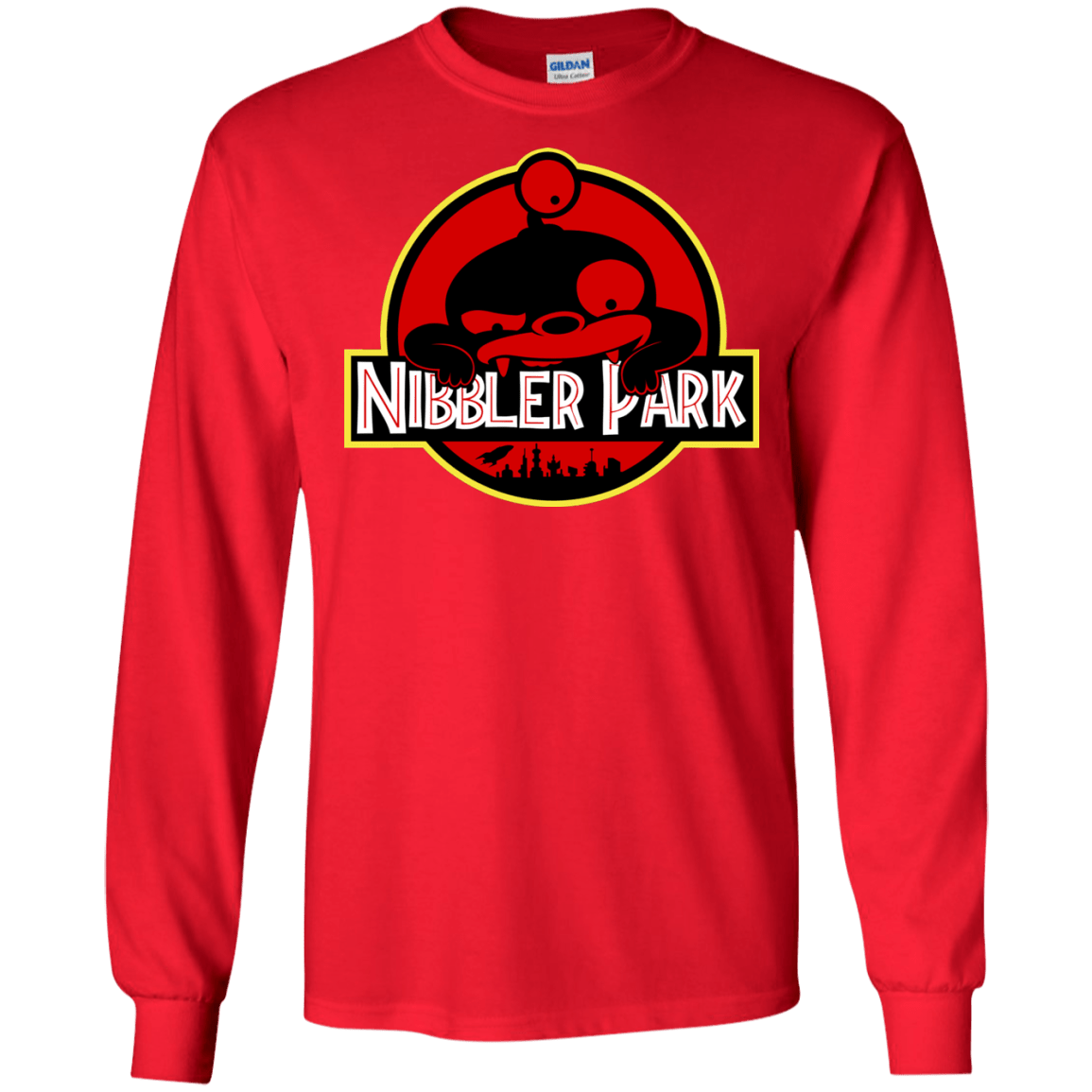 T-Shirts Red / S Nibbler Park Men's Long Sleeve T-Shirt