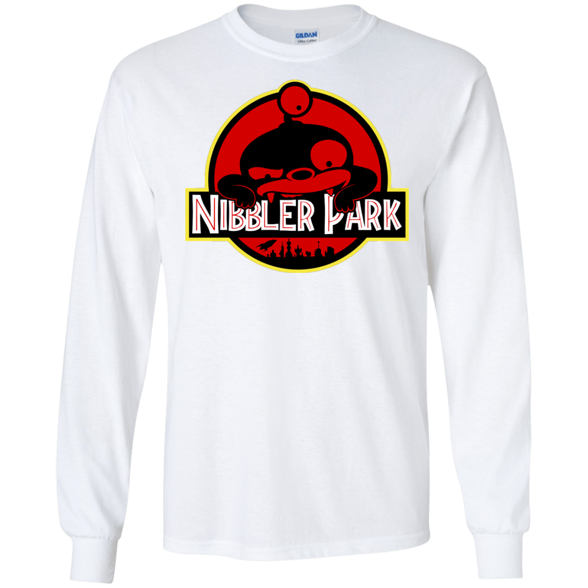 T-Shirts White / S Nibbler Park Men's Long Sleeve T-Shirt
