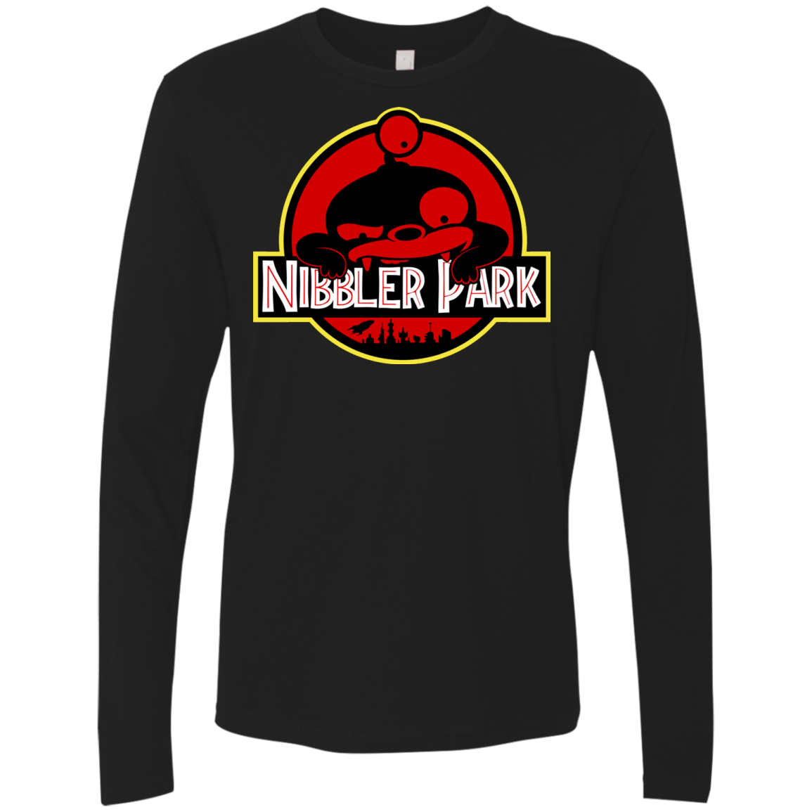 T-Shirts Black / S Nibbler Park Men's Premium Long Sleeve